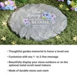 Garden Full of Memories Sympathy Stone