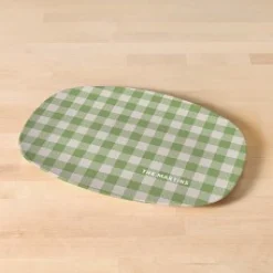 Garden Gingham Platter
