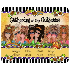 Gathering of the Goddesses Mouse Pad by Suzy Toronto