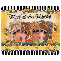 Gathering of the Goddesses Mouse Pad by Suzy Toronto