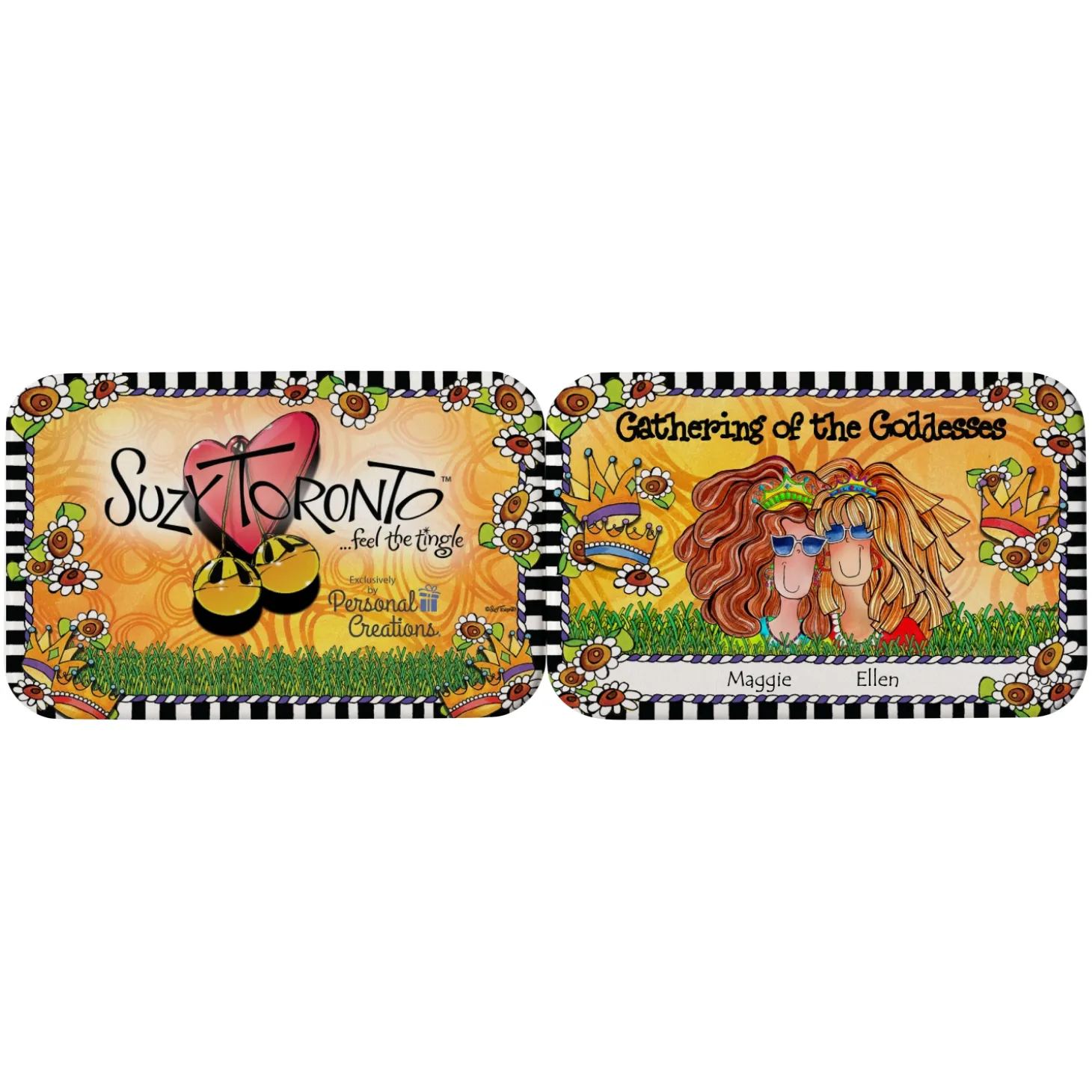 Gathering of the Goddesses Purse Mirror by Suzy Toronto