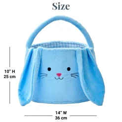 Giant Plush Bunny Basket