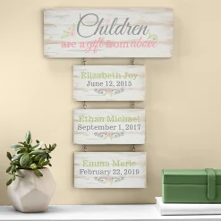 Gift From Above Hanging Wood Wall Art