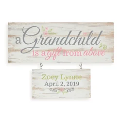 Gift From Above Hanging Wood Wall Art