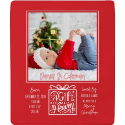 Gift From Heaven Photo Plush Blanket
