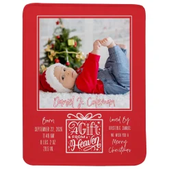 Gift From Heaven Photo Plush Blanket
