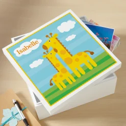 Giraffe Baby Keepsake Box