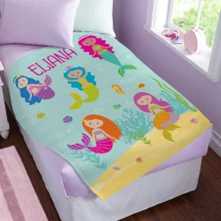 Girls' Sleepy-Time Plush Blanket