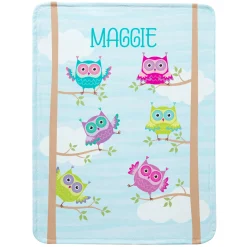 Girls' Sleepy-Time Plush Blanket