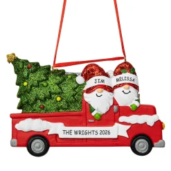 Gnome Caravan Family Ornament