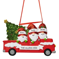 Gnome Caravan Family Ornament