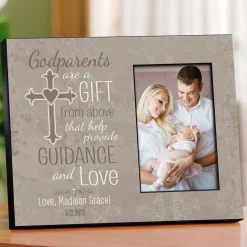Godparents Cross Frame