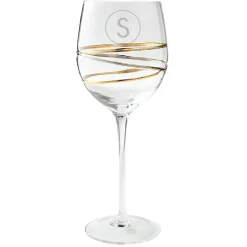 Golden Reflections Engraved Barware