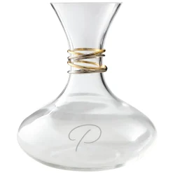 Golden Reflections Engraved Barware