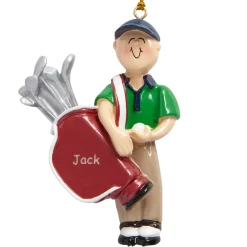 Golfer Ornament