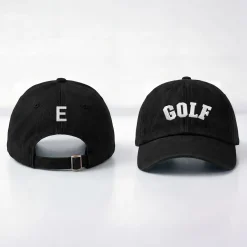 Golf + Initial Embroidered Hat