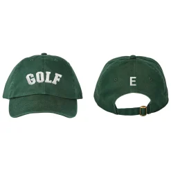 Golf + Initial Embroidered Hat