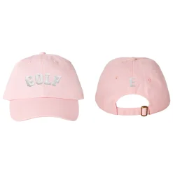 Golf + Initial Embroidered Hat