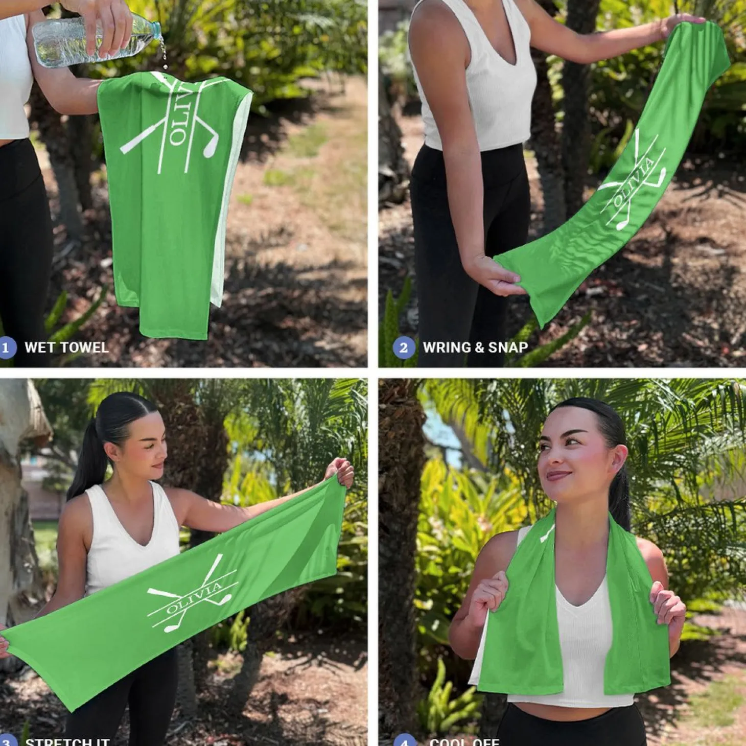 Golf Lover Cooling Towel
