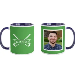 Golf Lover's Photo Mug