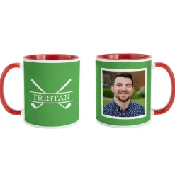 Golf Lover's Photo Mug