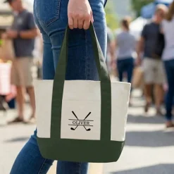 Golf Mini Tote Bag .product-info-decoration { display: inline-flex; justify-content: space-between; align-items: center; border-radius: 0.4rem; background-color: #E8E8E8; padding: 0.2rem 0.4rem; font-size: 1.4rem; line-height: 1.6rem; font-weight: var(--font-weight-semibold); letter-spacing: 0.042rem; text-transform: uppercase; --decoration-icon-url: ''; /* will be dynamically set */}.product-info-decoration.badge-icon::before { content: ''; width: 2rem; height: 2rem; background: var(--decoration-icon-url) no-repeat; background-size: 100% 100%; display: block; margin-right: 0.4rem;} FULL-COLOR CUSTOMIZATION