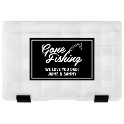 Gone Fishing Tackle Box