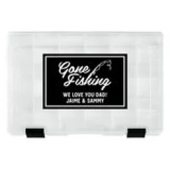 Gone Fishing Tackle Box