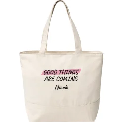 Good Things Zippered Tote Bag