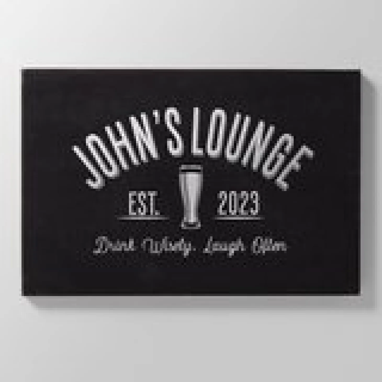 Good Times Leather Wall Art