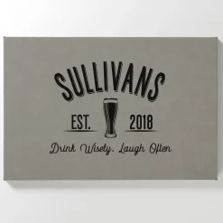Good Times Leather Wall Art
