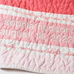 100 Good Wishes Baby Quilt