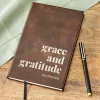 Grace and Gratitude Leather Journal