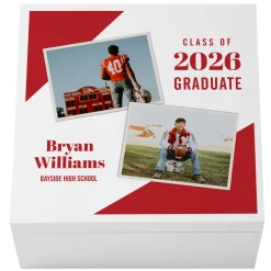 Graduate's Legacy Photo Keepsake Box
