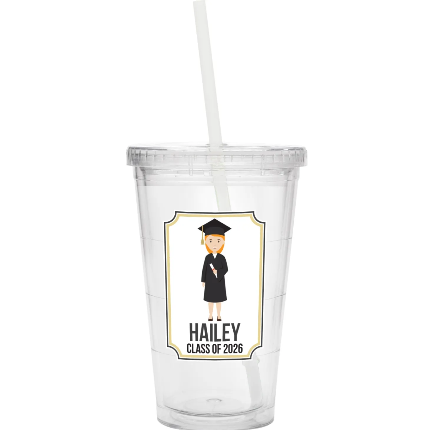 Graduation Character Tumbler