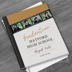 Graduation Memory Photo Reel Notebook