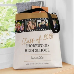 Graduation Memory Reel Tote Bag