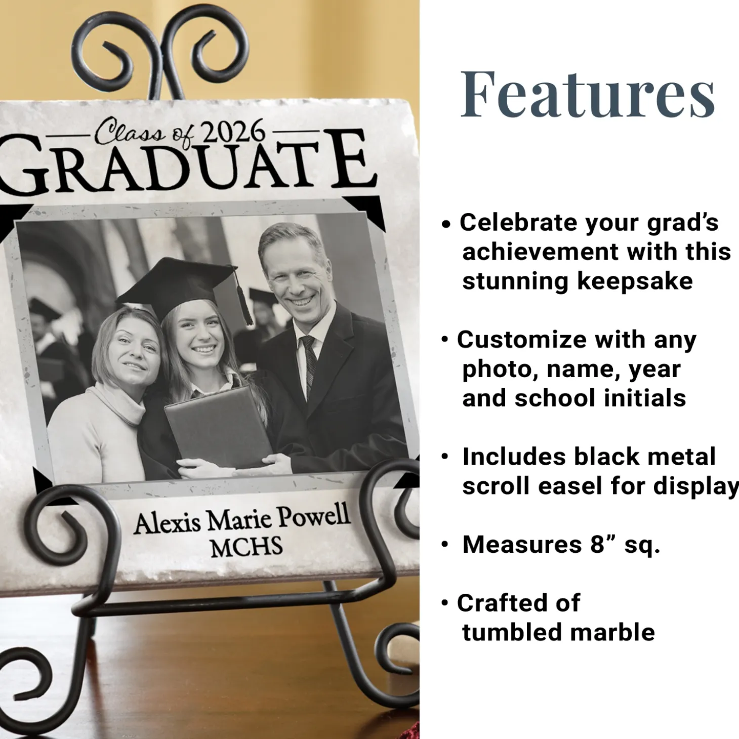 Graduation Photo Tile