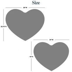 Graduation Stripes Photo Heart Yard Sign