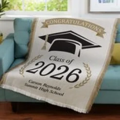 Graduation Throw