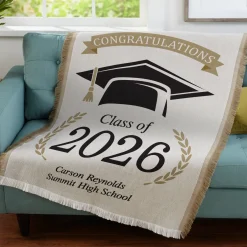 Graduation Throw