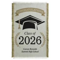 Graduation Throw