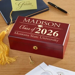 Graduation Wood Keepsake Box