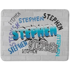 Graffiti Fun Plush Blanket