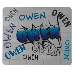 Graffiti Fun Plush Blanket