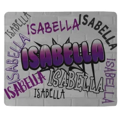 Graffiti Fun Plush Blanket