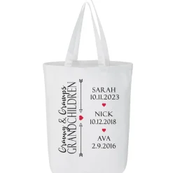 Grandkids Have Our Hearts Tote Bag