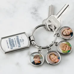 Grandparents Promotion Photo Keychain