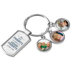 Grandparents Promotion Photo Keychain