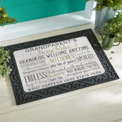 Grandparents Rules Doormat